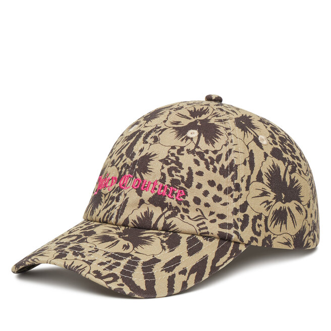 Czapka z daszkiem Juicy Couture Botanical - Brązowy
