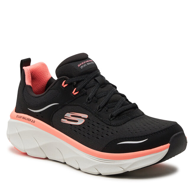 Sneakers skechers d lux walker 2 0 daisy doll 150093 bkcl negru