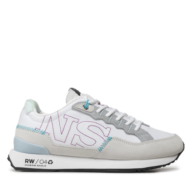North Sails Sneakers North Sails Hitch RW-04 Brink 061 White/Lt Blue/Turquoise