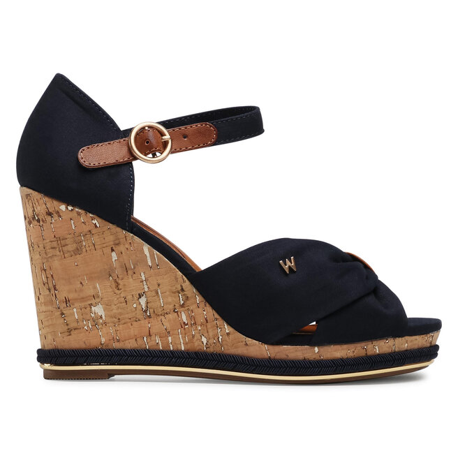 Wrangler Sandále Wrangler Panama Cross WL11652A Navy 016