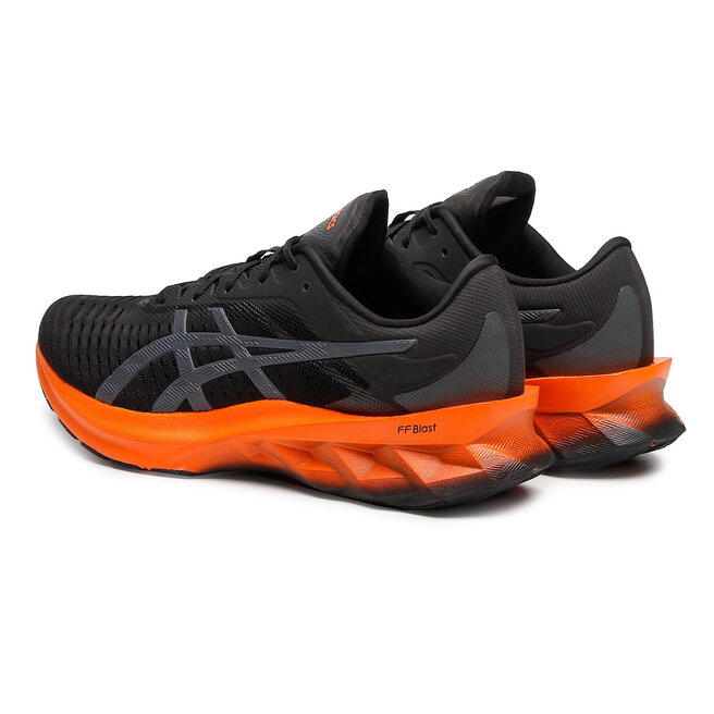 Asics Cipő Asics Novablast 1011A681 Black/Marigold Orange 004