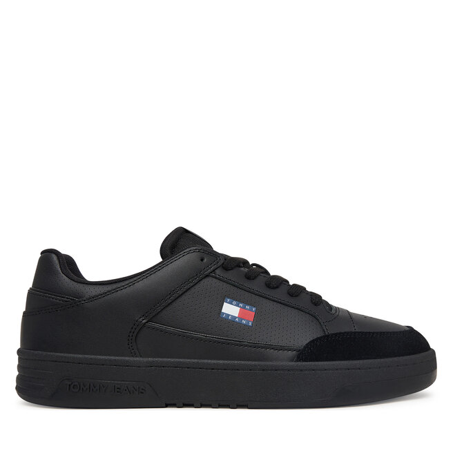 Sneakersy Tommy Jeans Basket EM0EM01792 Czarny