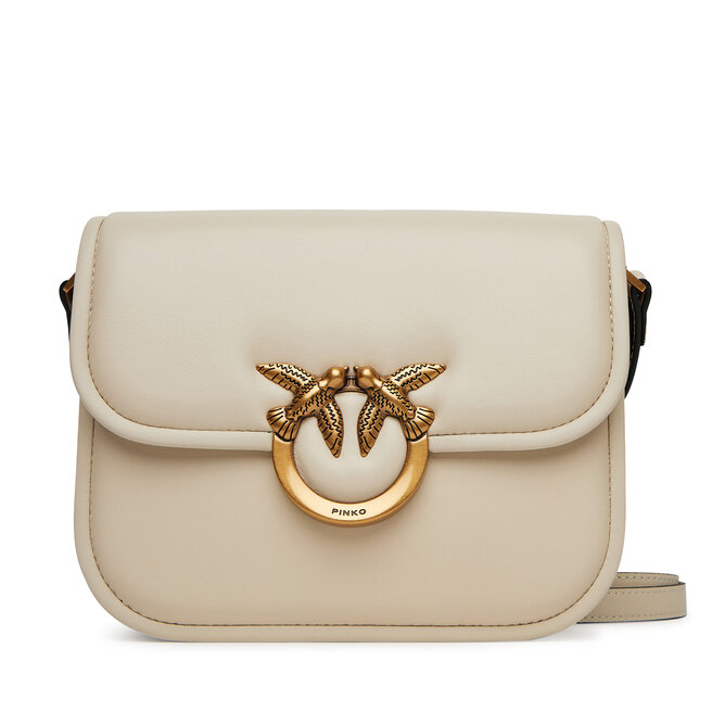 Torebka PINKO Love Box Bag Fl Mini 104297 - Écru
