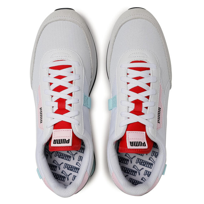 Laisvalaikio batai Puma Future Rider Neon Play 373383 09 Puma White/Poppy  Red • Www.eavalyne.lt