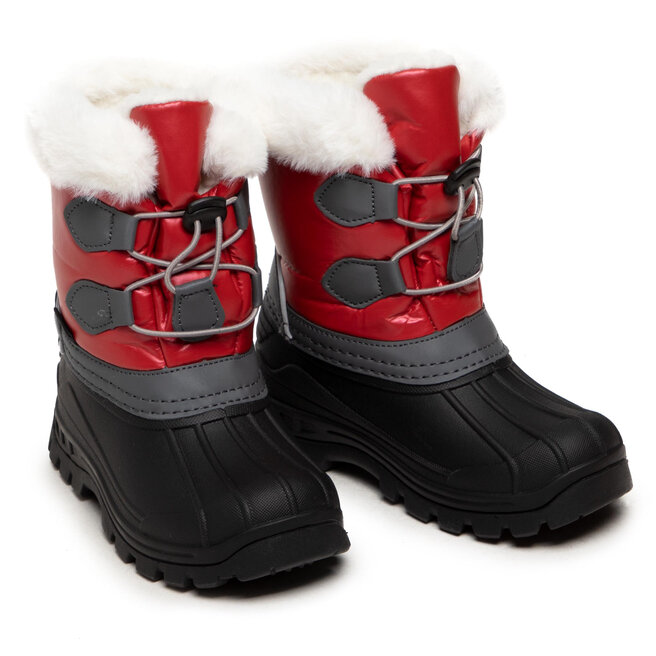 Kickers Hótaposó Kickers Sealsnow KI-653265-10 S Red/Black/Grey 41