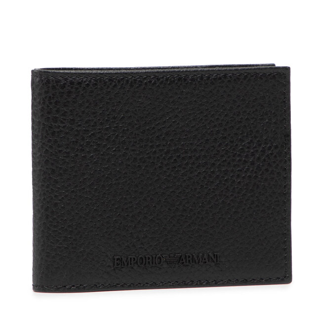 Mały Portfel Męski Emporio Armani Y4R167 Y068E - Czarny