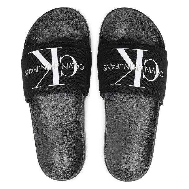 Calvin Klein Jeans Ciabatte Calvin Klein Jeans Slide Monogram Co YM0YM00061 Black BDS