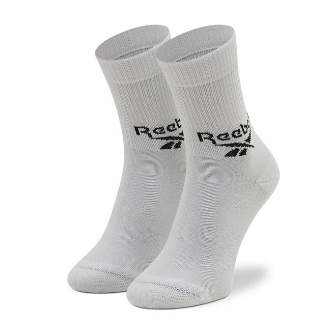 Reebok 3 pares de calcetines altos unisex Reebok Cl Fo Crew Sock 3P GG6682 White