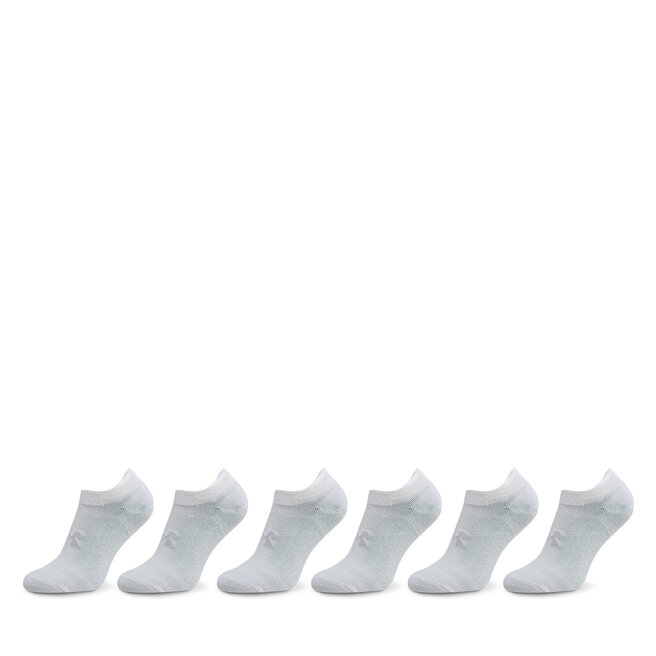 Zestaw 6 par stopek unisex Under Armour Ua Essential No Show 6Pk - Biały