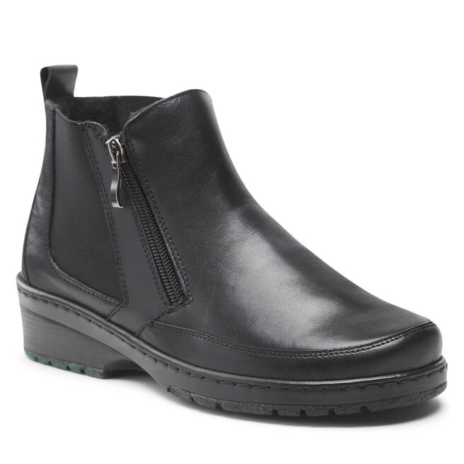 Botine Łukbut 20450-3-Z-100 Negru
