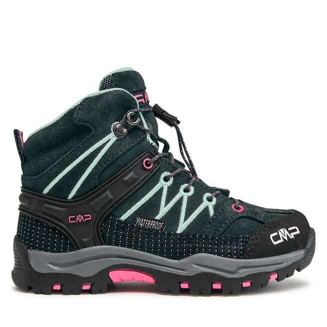 Trekkingi CMP Kids Rigel Mid Trekking Shoe Wp - Czarny