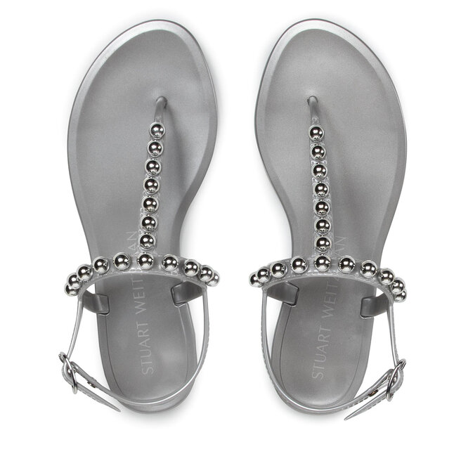 Stuart Weitzman Sandalen Stuart Weitzman Goldie Jelly SA027 Silver Tonal