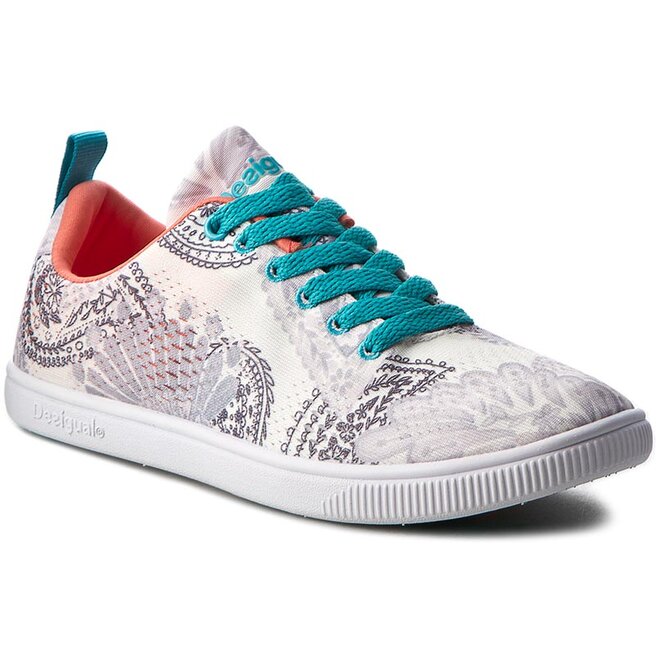 Scarpe sportive Desigual Camden Ethnic 72KSDB8 1000 Bianco