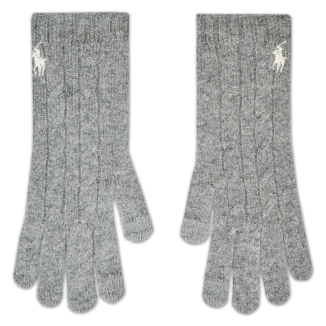 Polo Ralph Lauren Női kesztyű Polo Ralph Lauren 455907236002 Grey Hthr