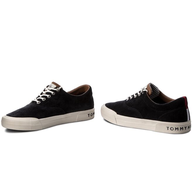 Tennis Tommy Hilfiger Heritage Suede Sneaker FM0FM00592 Midnight