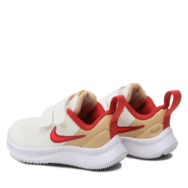 Nike Boty Nike Star Runner 3 (TDV) DA2778 101 Sail/Bright Crimson/Sesame