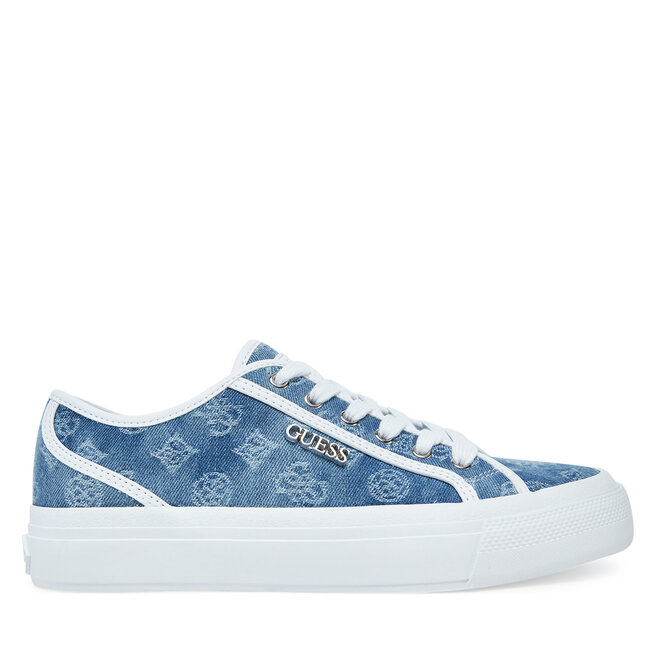 Sneakersy Guess FLJJX7 - Niebieski