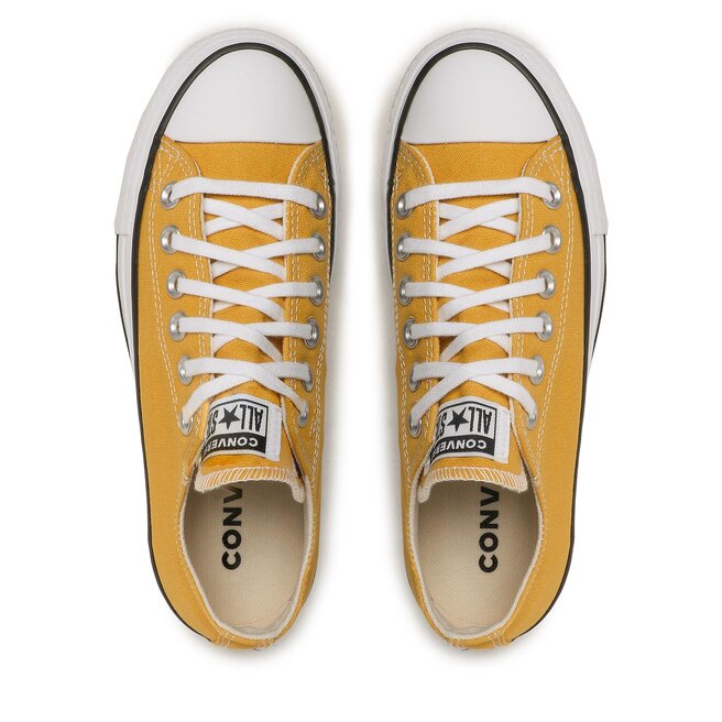 Converse Кецове Converse Ctas Lift Ox A03057C Thriftshop Yellow/Black/White