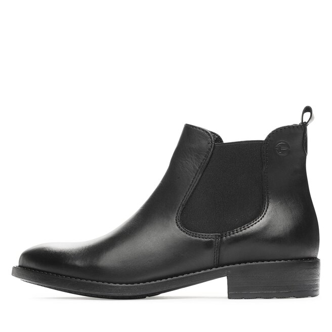 Bottines Chelsea Tamaris 1 25463 41 Black Leather 003 chaussures