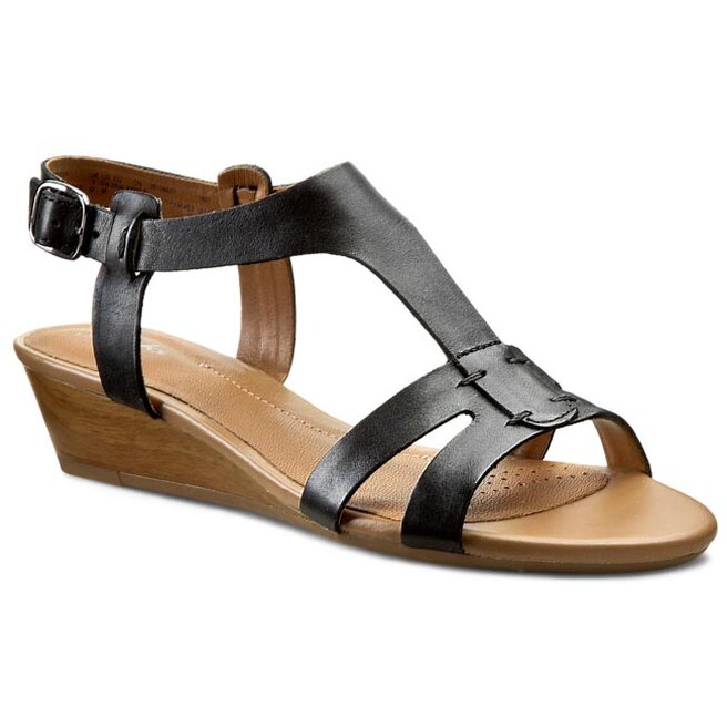 Clarks Playful Game 26108627 Black Leather obuvki.bg