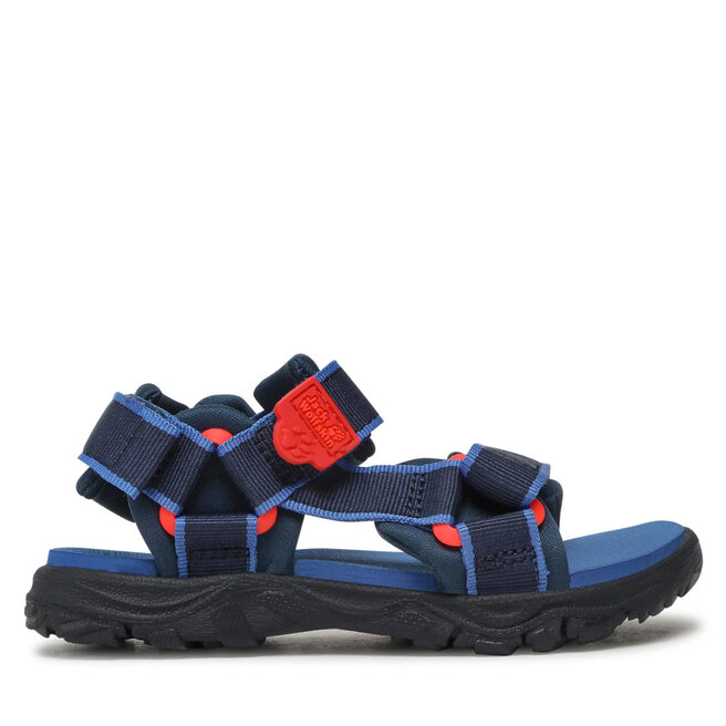 Sandale Jack Wolfskin Seven Seas 3 K 4040061 Blue/Red | Riemchensandalen