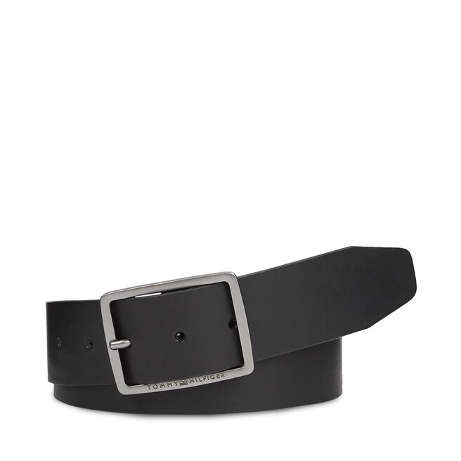 Pasek Męski Tommy Hilfiger Oliver 4.0 Ext - Czarny