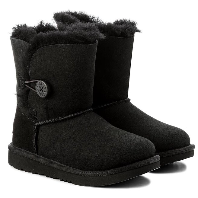 Ugg Pantofi Ugg K Bailey Button II 1017400K K/Blk