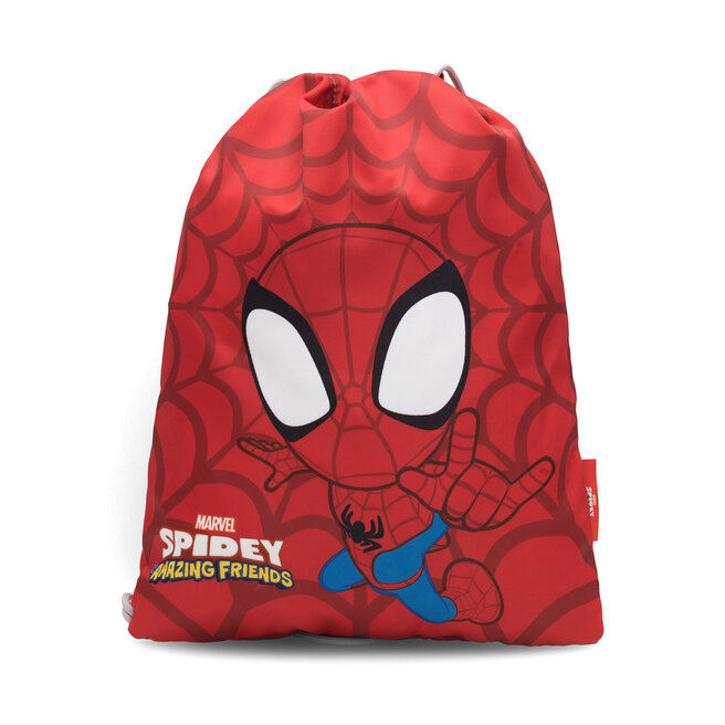 Spidey Vak na stahovací šňůrky Spidey ACCCS_AW23-66SPIDMV Červená