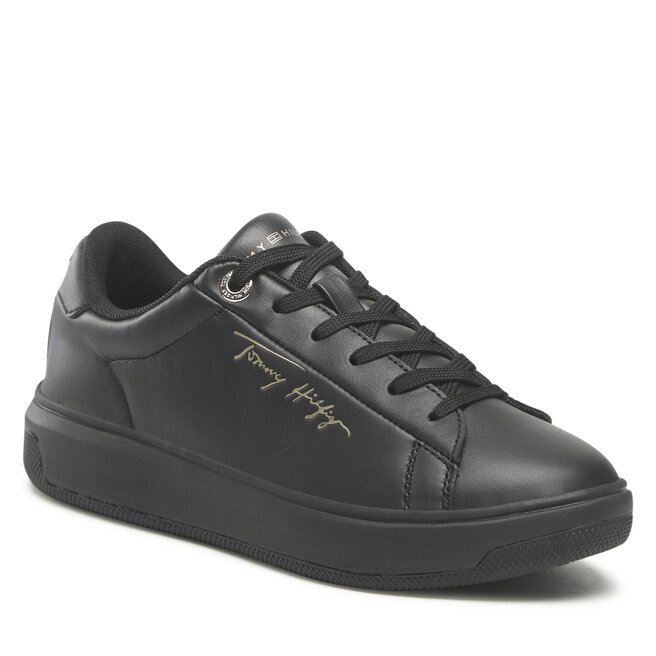 Sneakers Tommy Hilfiger Signature Court Sneaker FW0FW06738 Black BDS