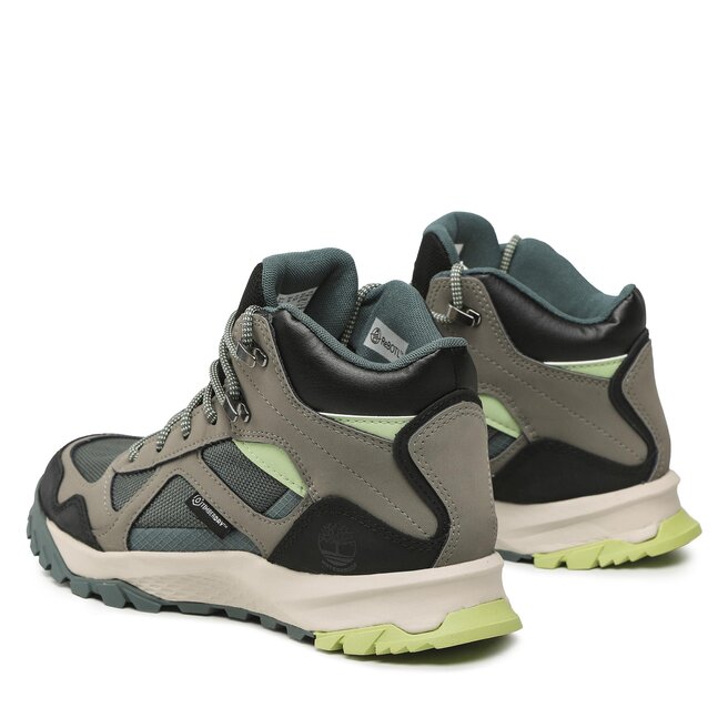 Timberland Trekingová obuv Timberland Lincoln Pk Lite Mid TB0A29MK1101 Md Grey Lthr W Grn