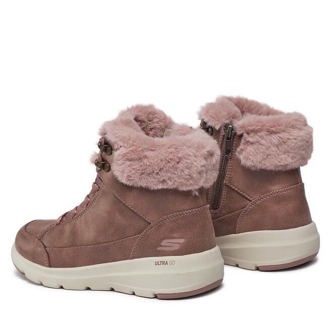 Skechers Botine Skechers Glacial Ultra Cozyly 144178/MVE Purple