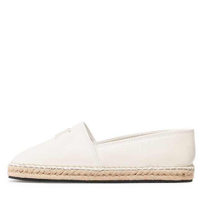 Calvin Klein Еспадрили Calvin Klein Espadrille HW0HW01457 Marshmallow YBJ