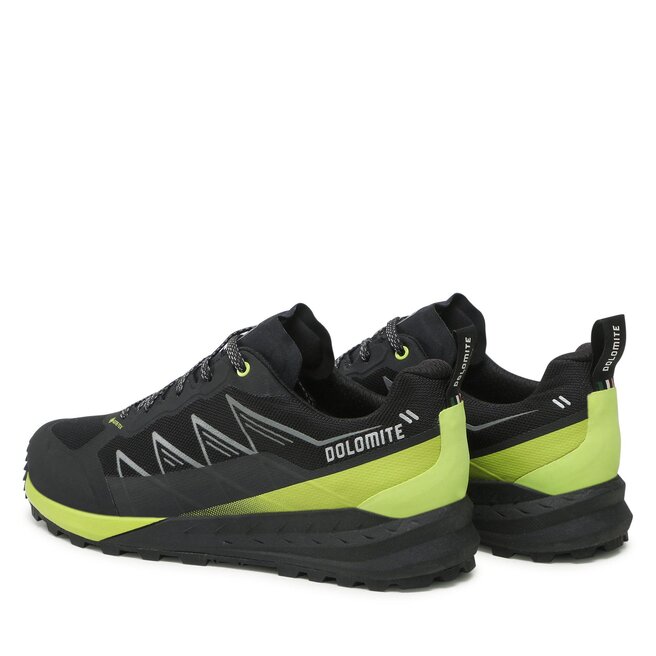 Dolomite Trekingová obuv Dolomite Croda Nera Tech Gtx M GORE-TEX 296273 Black/Lime Green