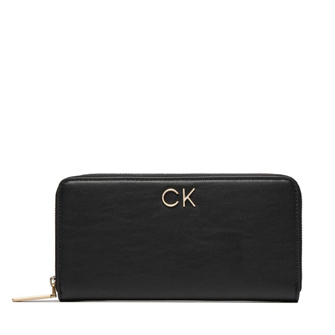 Μεγάλο Πορτοφόλι Γυναικείο Calvin Klein ReLock ZA Wallet Lg K60K609699 Ck Black BEH