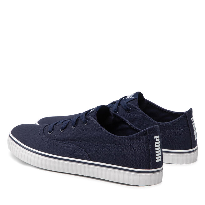 Sneakers aus Stoff Puma Ever Tekkie 383032 03 Peacoat/Puma White | eschuhe.de