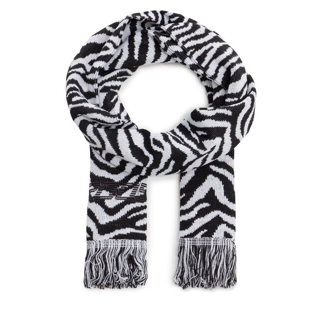 Szalik 2005 Striped - Czarny