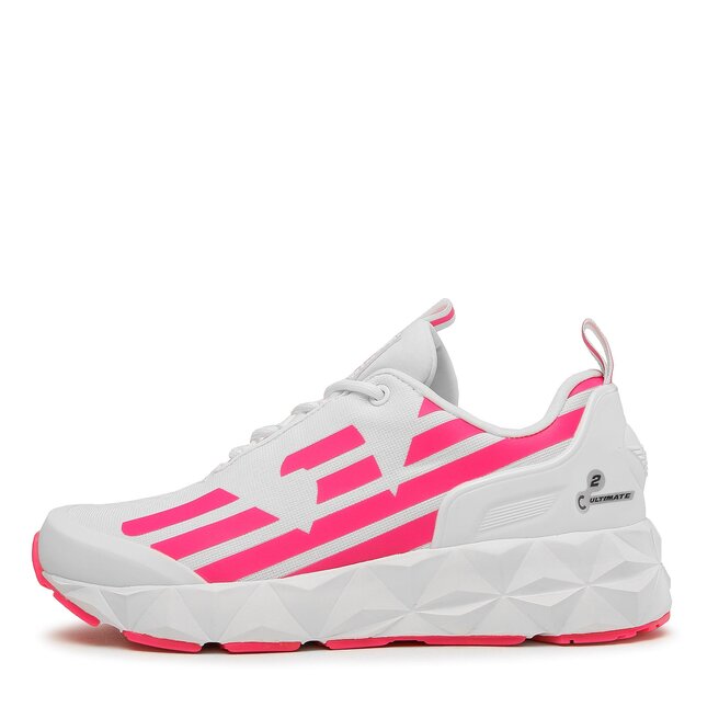EA7 Emporio Armani Sneakers EA7 Emporio Armani X8X033 XCC52 M499 White/Pink Fluo