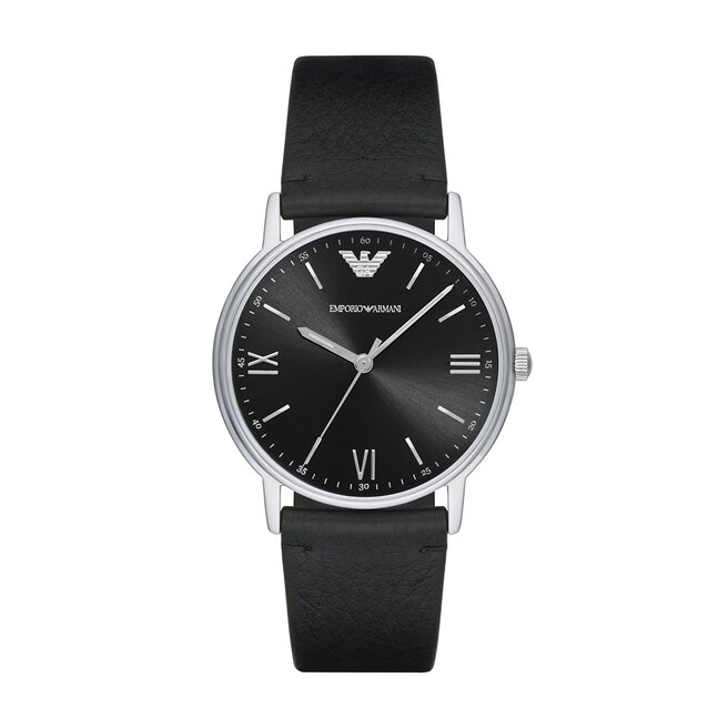 Laikrodis Emporio Armani Kappa AR11013 Black/Silver • Www.eavalyne.lt