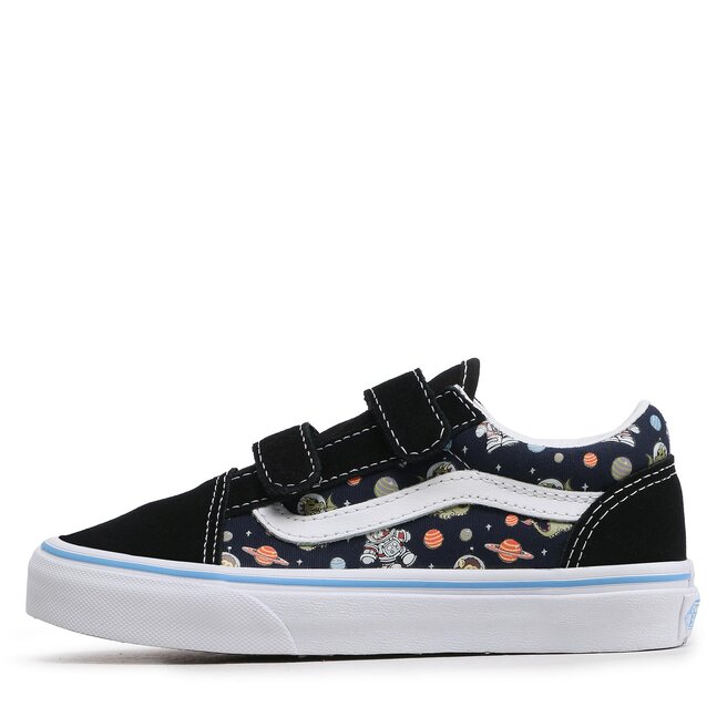 Vans old skool v black store