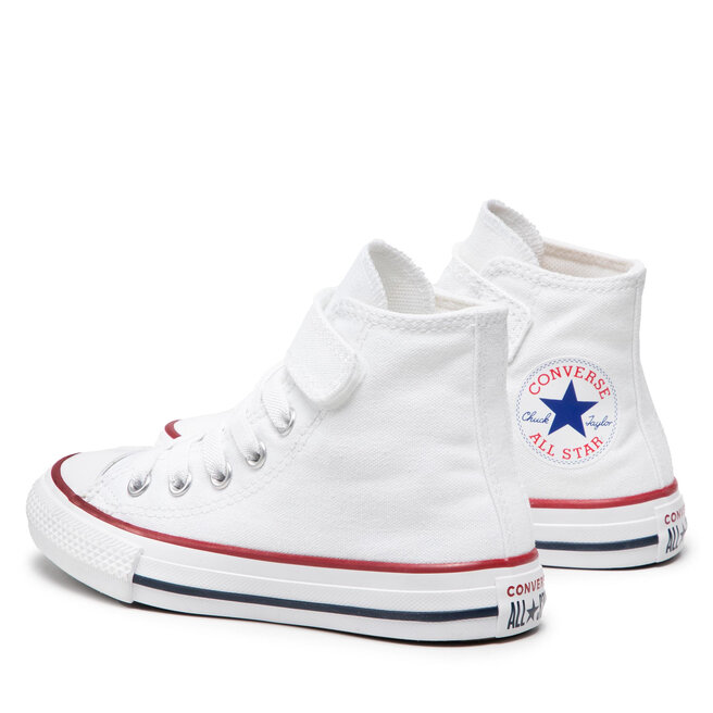 Converse Кецове Converse Ctas 1V Hi 372884C White/White/Natural
