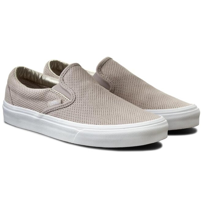 Tennis Vans Classic Slip On VN0004MPJRF Perf Suede Silver Cloud