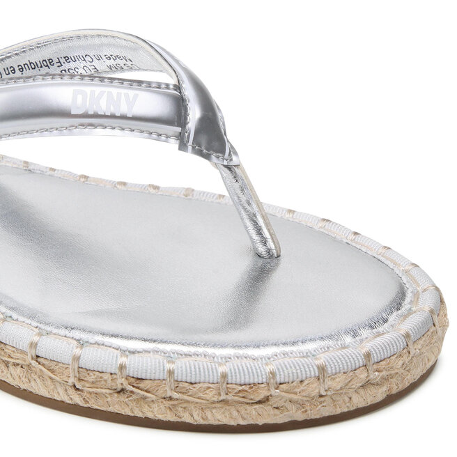 DKNY Еспадрили DKNY Tabatha K1206139 Sil/Wht Svw