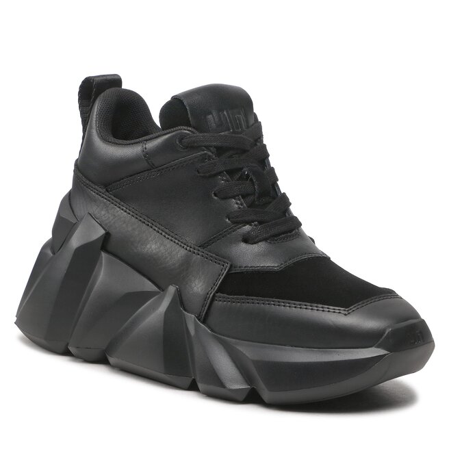 Sneakers United Nude Space Kick Max Women 1065601159 Black
