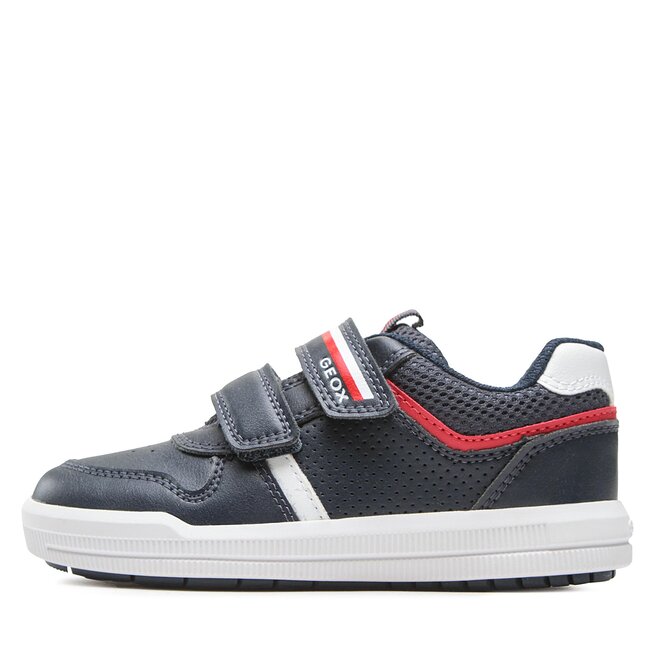 Sneakers Geox J Arzach Boy J354AA0BC14C0735 S Navy Red chaussures