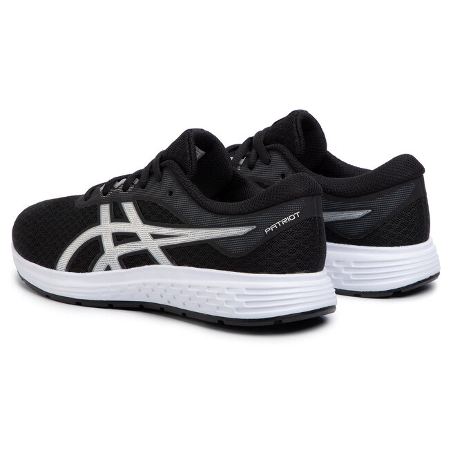 Batai Asics Patriot 11 GS 1014A070 Black/Silver 002 • Www.eavalyne.lt