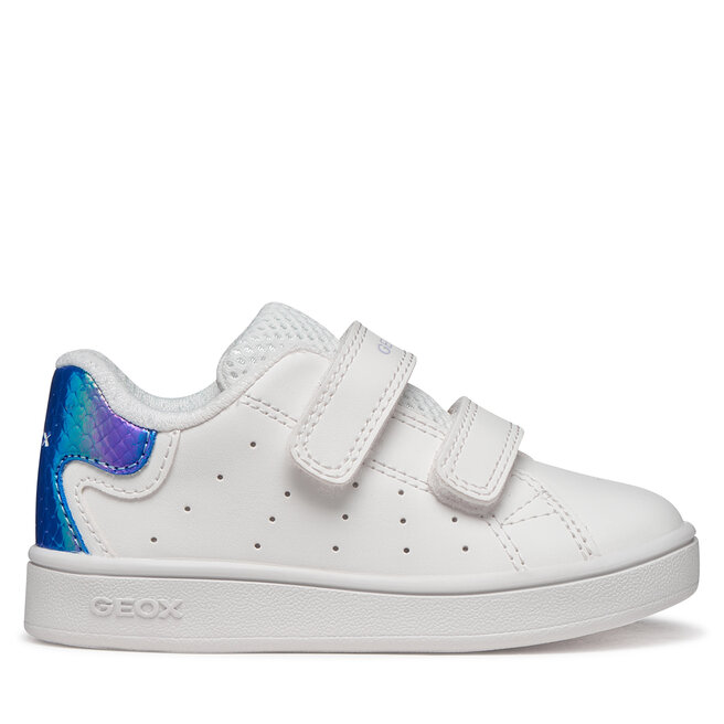Sneakersy Geox B Eclyper Girl B365MA 054PV C1412 Biały - chłopięce