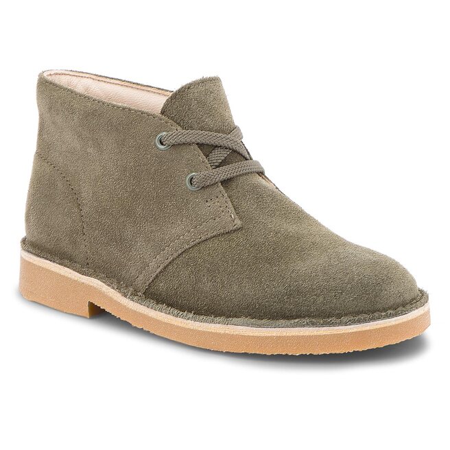 Ghete Clarks Desert Boot 261350277 Olive Suede epantofi.ro