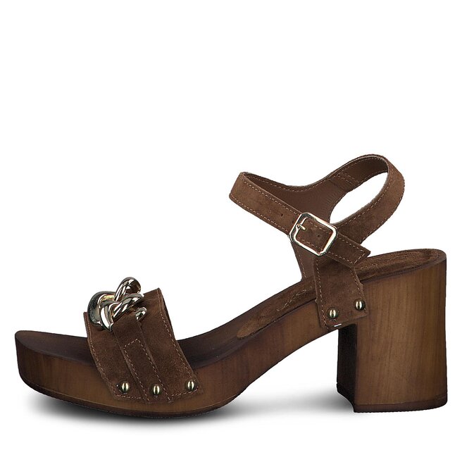 Marco Tozzi 2 2 28376 28, Sandales Femme   Blanc, 42 EU