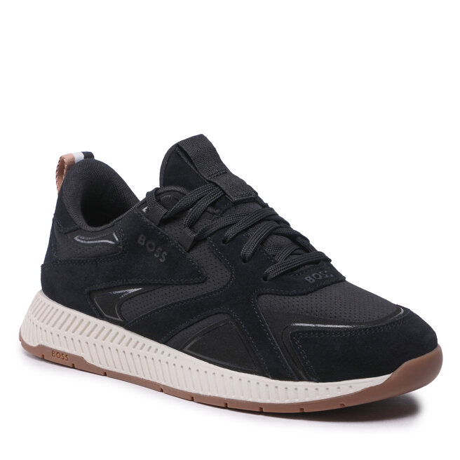 Boss Сникърси Boss Titanium 50486349 10203059 01 Black 001