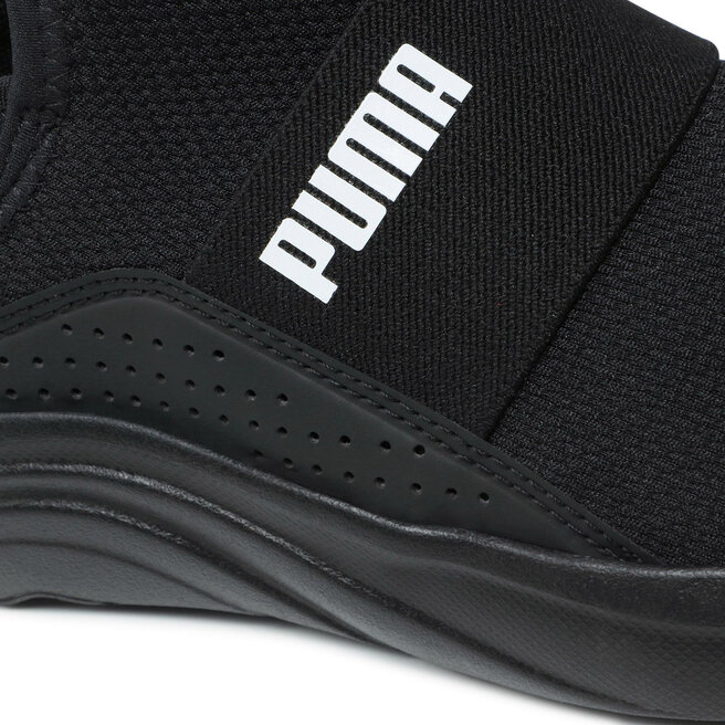 puma black slip on